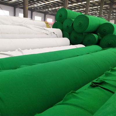 HDPE Geotextil für den Straßen- und Eisenbahnbau Weiß Schwarz Grau Anpassungsfarben