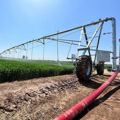 98% Wirksamkeit Landwirtschaft Vierrad-Linienbewegungsbewässerung Landwirtschaftliche Ausrüstung 200*160*120