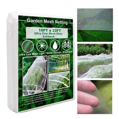 2.5M*10M Gewächshaus Insektenbarriere Vogelnetz Fester Gemüsegarten Insektennetz zum Schutz der Landwirtschaft