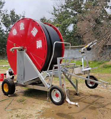 75-Zoll-Durchmesser 2024 Schlauch-Roll-Maschine mit Boom 750 KG Farm Bewässerungssysteme