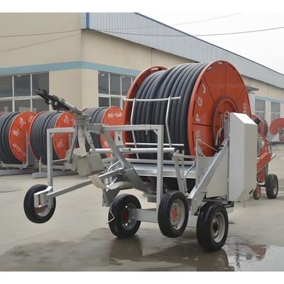 Metall Landwirtschaft Hydraulische automatische selbstfahrende Wasserturbine Schlauch Spulen Bewässerungsmaschine für Landwirtschaft System