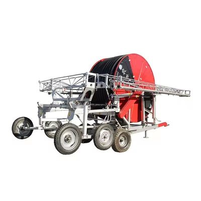 Metall Landwirtschaft Hydraulische automatische selbstfahrende Wasserturbine Schlauch Spulen Bewässerungsmaschine für Landwirtschaft System