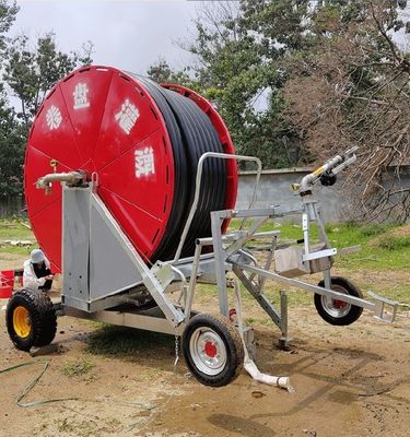 75 cm Durchmesser Landwirtschaft Mobilbewässerungssystem mit Sprinkler und Reiseleiter