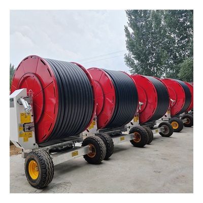 Schlauchrollenbewässerungssystem mit Fahrbewässerung und Regenpistole 75 cm Durchmesser 800 KG Kapazität