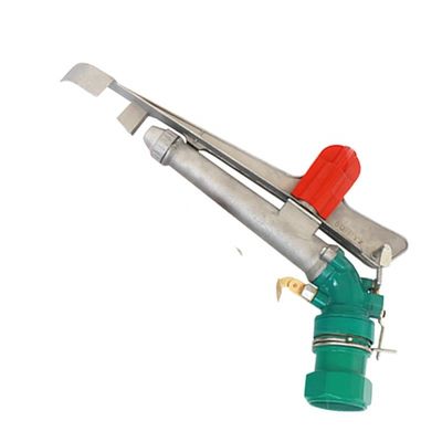 2 KG Landwirtschaftssprinkler Bewässerungssystem automatisch rotierende Langstrecken-Hochdruckmetallbewässerung Sprinkler Regenpistole