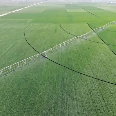 Erweiterte Landwirtschaft IoT Energiesparendes rundes Bewässerungssystem für Weizen Sojabohnen Mais Weideland Bewässerung