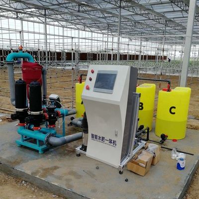 32 cm Durchmesser Landmaschinen Intelligentes Bewässerungssystem mit automatischer Wasser- und Düngemaschine 80 KG