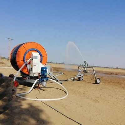 Flexibles Bewässerungssystem aus Metall mit Regenpistole 75 300tx Schlauchrolle und Bewässerungssprinklerpistole Italien