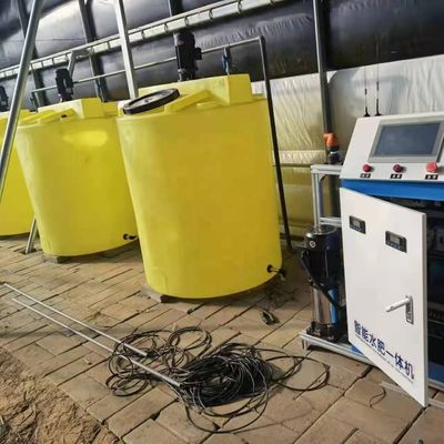 angepasste intelligente Wasser- und Düngemittelintegrationsmaschine für Plastik-Tropfbewässerungssystem in der modernen Landwirtschaft