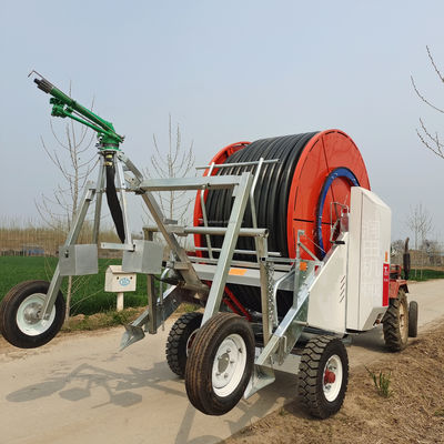 2000 KG Kapazität Schwerregenpistole Sprinklerrolle 360 Grad rotierendes automatisches Bewässerungssystem für Landwirte Dauermetallmaterial