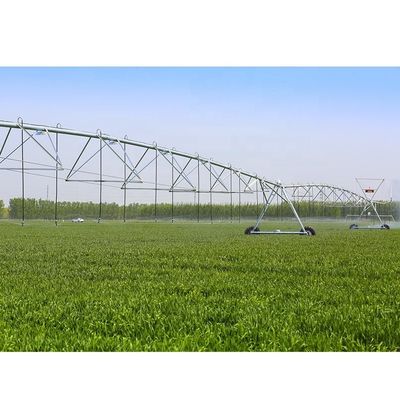 Große Landwirtschaftliche Landwirtschaftliche feste seitliche Bewegung Zentrum Drehbewegungsbewässerungssystem mit 2000 KG Kapazität und Big End Gun