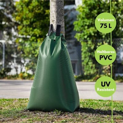20 Gallonen PVC-Plattenklappbare, faltbare Anti-Uv-Bewässerungstüte für Sträucher