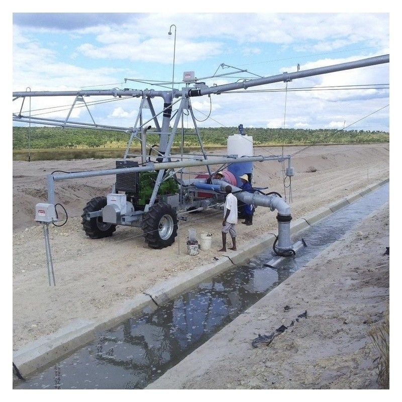 Landwirtschaft Kunststoff Eigenschaft Leichtes Material Wasser Ursprung Art Zentrum Service ISO Abdeckung Spitzentechnik Bewässerungsmaschine