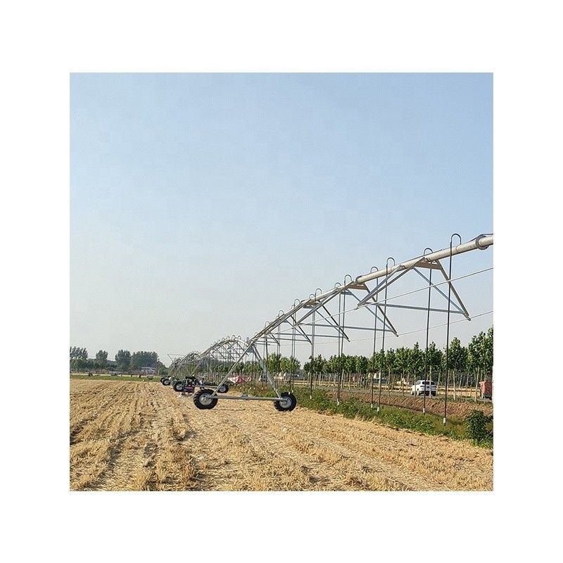 2500 KG Metall Landmaschinen Ausrüstung Zentrum Drehbewegungsbewässerungssystem Landwirtschaft Seitliche Lineare Bewegung Seitenrolle