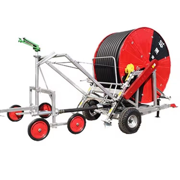 Schlauchrollenbewässerungssystem mit Fahrbewässerung und Regenpistole 75 cm Durchmesser 800 KG Kapazität