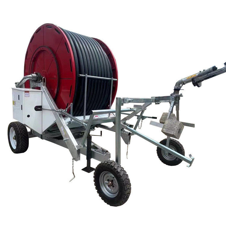 Bewässern Sie Ihr Ackerland effizient mit einem Rollensprinkler mit hohem Aufzug Die perfekte landwirtschaftliche Lösung