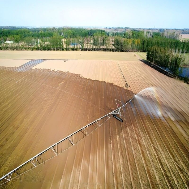 2200 KG Maschinenreparaturwerkstätten Großgeschütze Landwirtschaftliche Festzentrum Drehbewegungsbewässerungssystem für Grasland und Ackerland