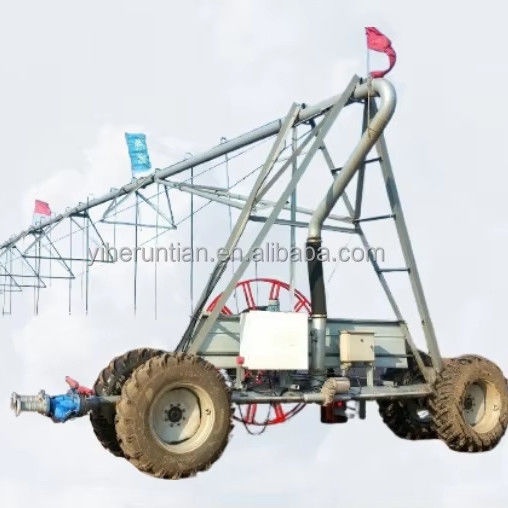 Fernüberwachung 3800 KG Automatische seitliche lineare Bewegung Farm Bewässerungssystem für Garten