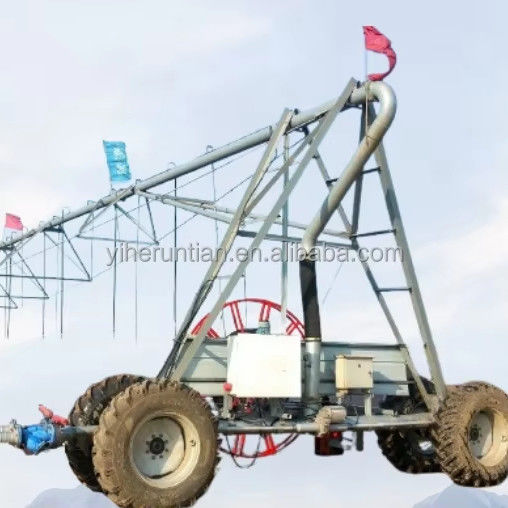 3800 KG Automatische seitliche lineare Bewegung Gartenbewässerungssystem Das ultimative Garten-Upgrade mit zwei oder vier Rädern