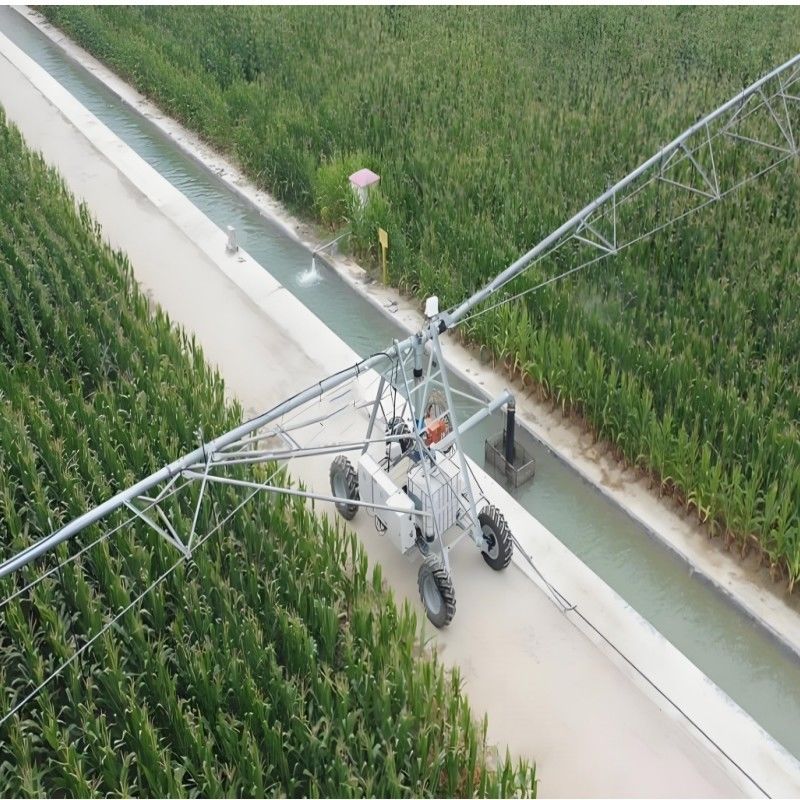 16.8 cm Durchmesser 3800 KG Kapazität 2025 Doppelrad-Zwei-Rad-Linear-Move Farm Bewässerungssystem Kern mit IoT-Konnektivität