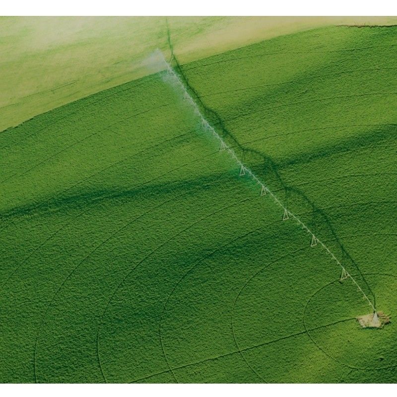 Große bewegliche Zentrum Drehbewegungsbewässerungssystem 5-150ha/10-500acre für eine optimale Wasserverteilung in der Landwirtschaft